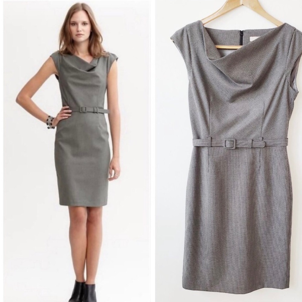 Banana Republic Gray Dress, work/professional